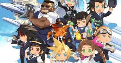 ทีฟา–แอริส–คลาวด์ จาก Final Fantasy VII แปลงร่างเป็นพนักงานรถไฟ!