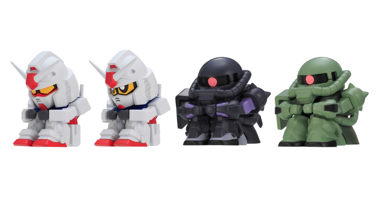 Gashapon Online เปิดสุ่ม Gundam เวอร์ชั่นนั่งคอยชุดใหม่