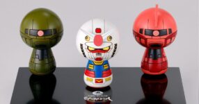 Mobile Suit Gundam กลายเป็นตุ๊กตาไม้ญี่ปุ่นนั่งโชว์ สุดคิวท์