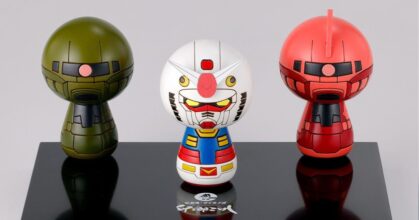 Mobile Suit Gundam กลายเป็นตุ๊กตาไม้ญี่ปุ่นนั่งโชว์ สุดคิวท์