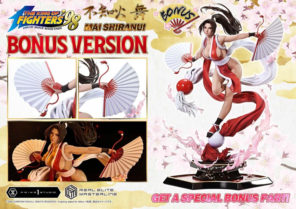 Mai Shiranui นินจาสาวสวยจาก KOF ’98 สู่สังเวียน Real Elite Masterline
