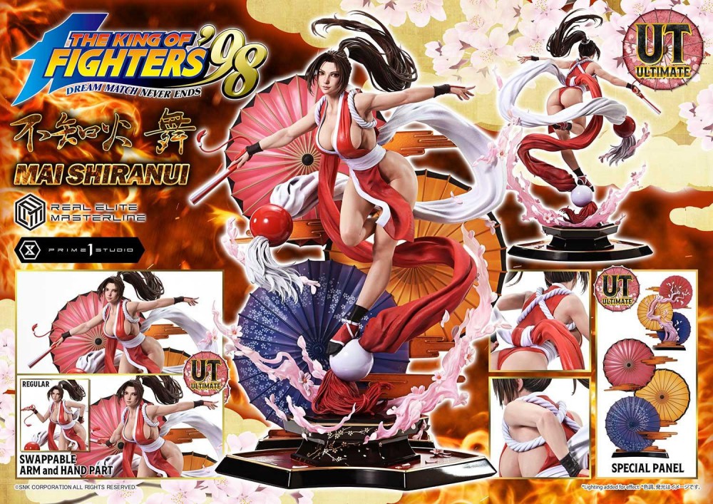 Mai Shiranui นินจาสาวสวยจาก KOF ’98 สู่สังเวียน Real Elite Masterline