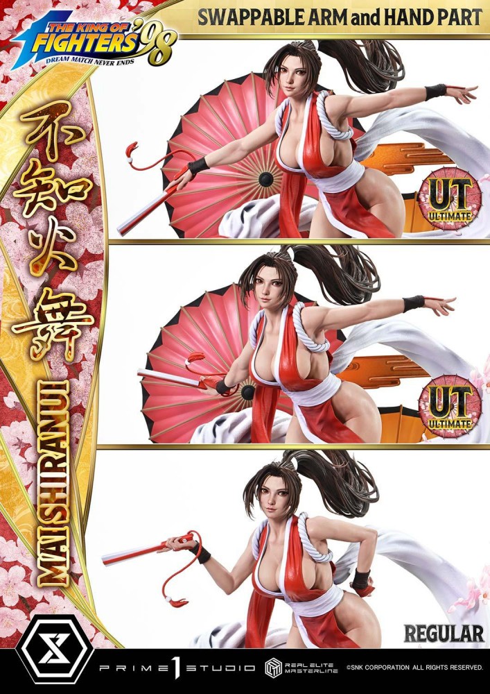 Mai Shiranui นินจาสาวสวยจาก KOF ’98 สู่สังเวียน Real Elite Masterline
