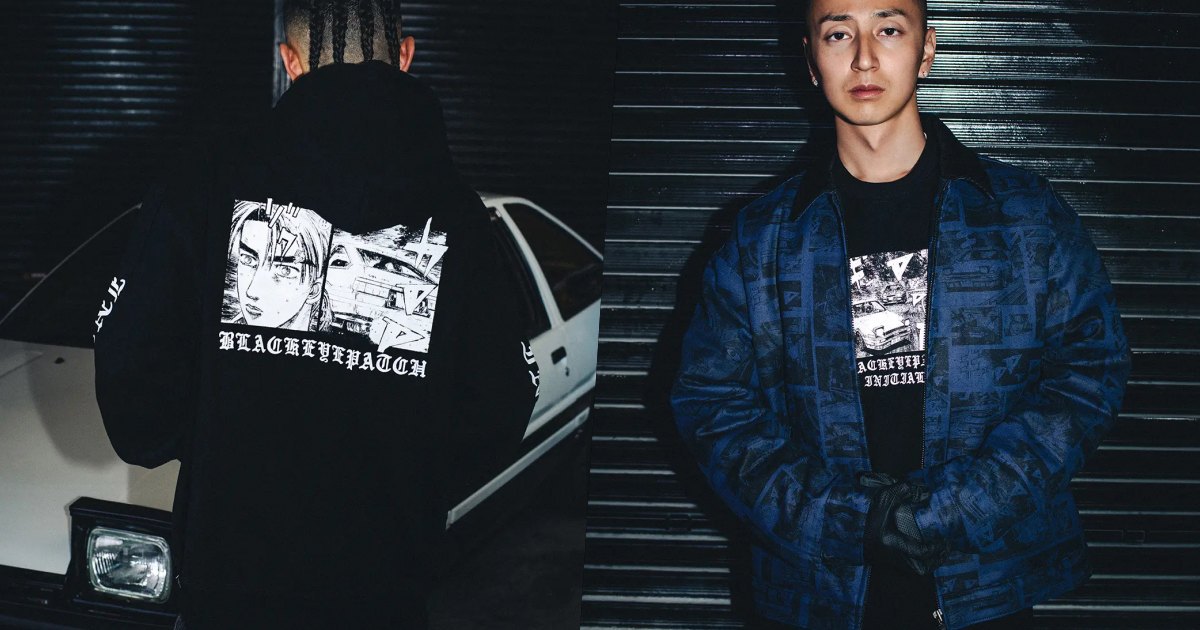 คอลเลคชั่นเสื้อเอาใจสายซิ่ง Black Eye Patch x Initial D