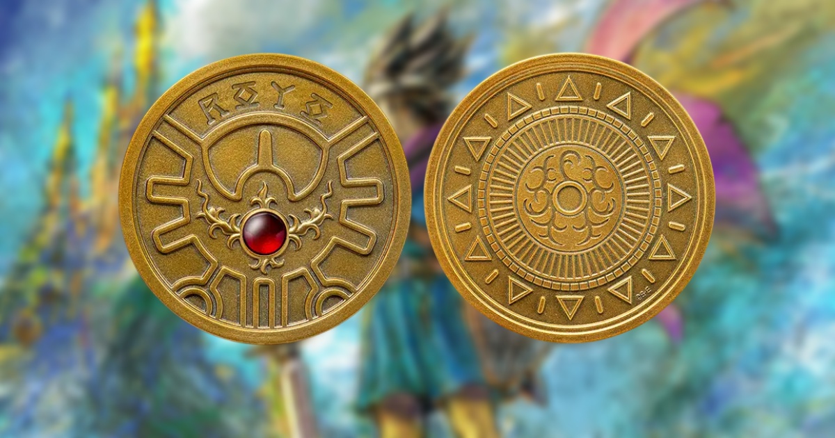 เหรียญ Emblem of Roto จาก Dragon Quest กลับมาวางจำหน่ายอีกครั้ง　