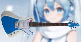GrassRoots เปิดตัวกีตาร์รุ่นพิเศษ SNOW MIKU Edition
