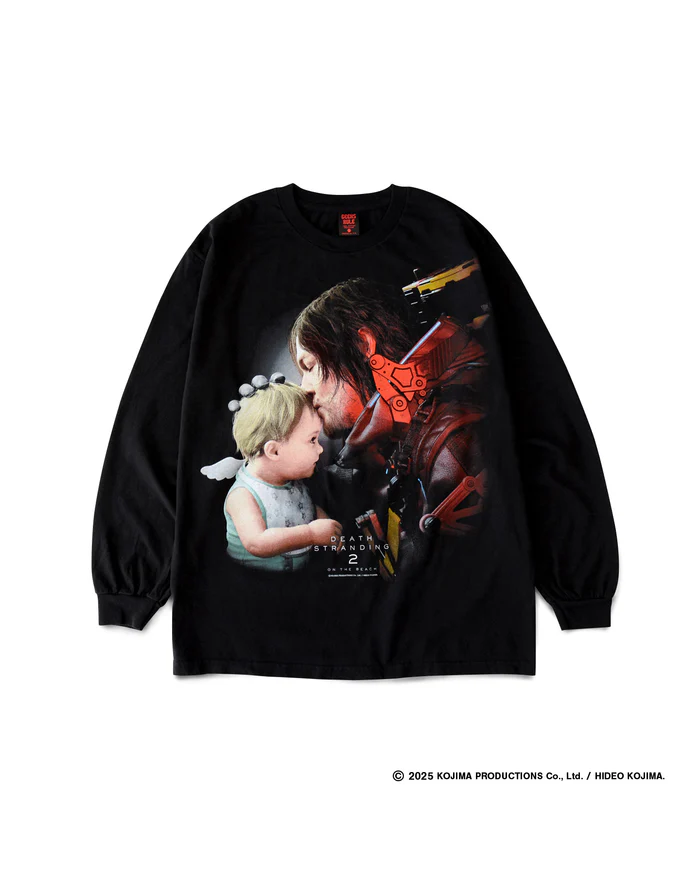 เสื้อยืดสุดเท่ DEATH STRANDING 2 คอลเลคชั่นใหม่ที่ร่วมมือกับ GEEKS RULE 6 DEATH STRANDING 2
