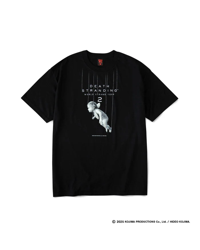 เสื้อยืดสุดเท่ DEATH STRANDING 2 คอลเลคชั่นใหม่ที่ร่วมมือกับ GEEKS RULE 5 DEATH STRANDING 2