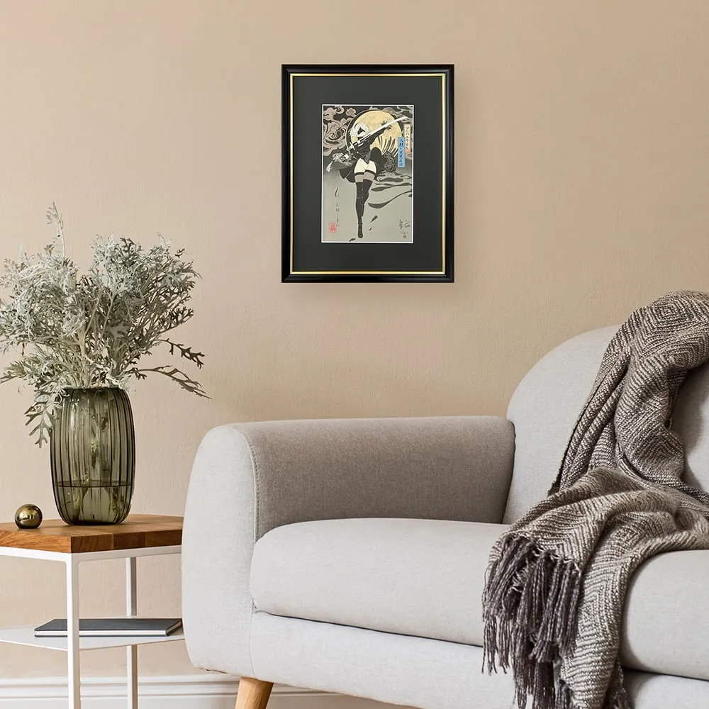 งดงาม! ภาพพิมพ์แกะไม้ NieR:Automata สไตล์อุกิโยเอะ 9 NieR