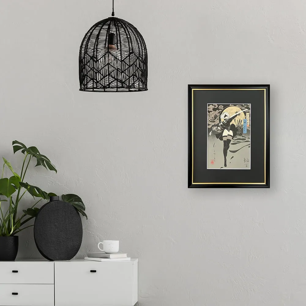 งดงาม! ภาพพิมพ์แกะไม้ NieR:Automata สไตล์อุกิโยเอะ 10 NieR