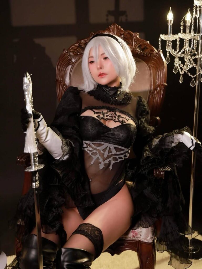 น้องแอมคอสเพลย์ครั้งแรกเป็น 2B จาก NieR: Automata ก็ปังแล้ว