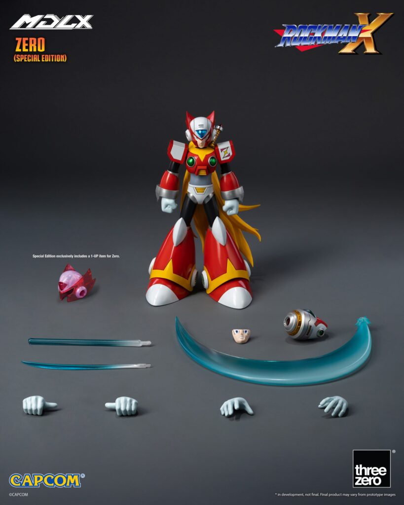 ฟิกเกอร์ MDLX ZERO อีกหนึ่งตัวละครสุดเท่จากซีรีส์ MEGAMAN X 3 MEGAMAN