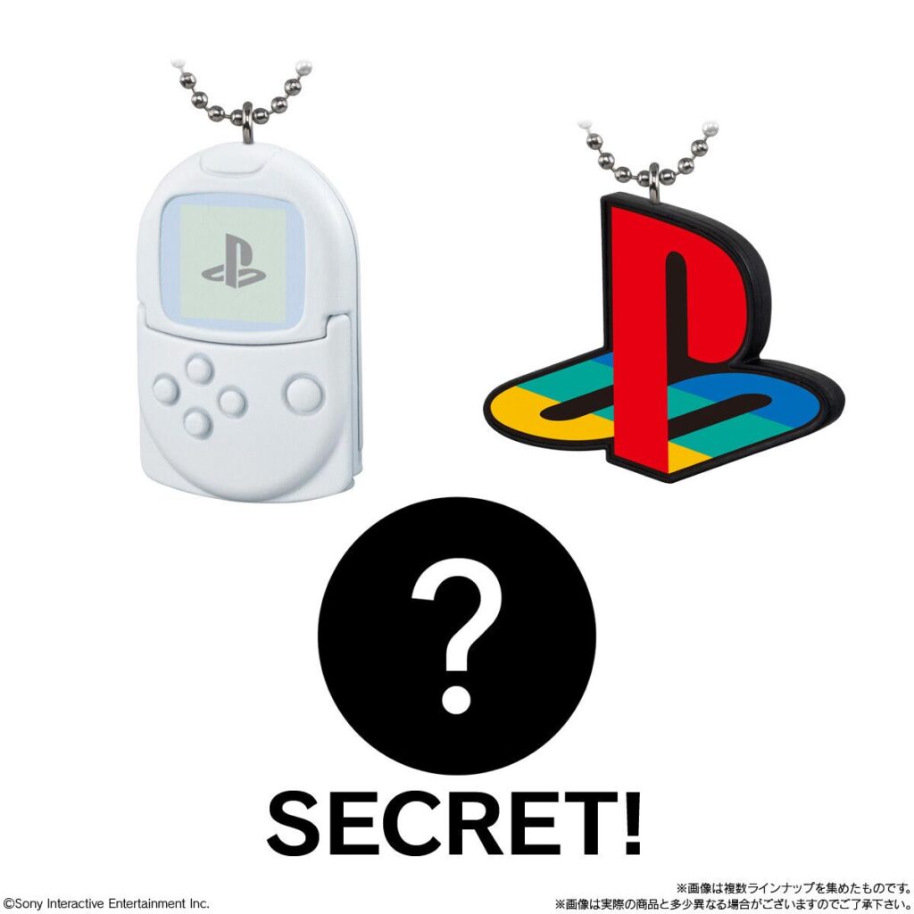 Bandai เปิดตัวขนมบิสกิตพร้อมพวงกุญแจ PlayStation วางขายแล้ววันนี้ 8 PlayStation / Miniatures Charm with Biscuits