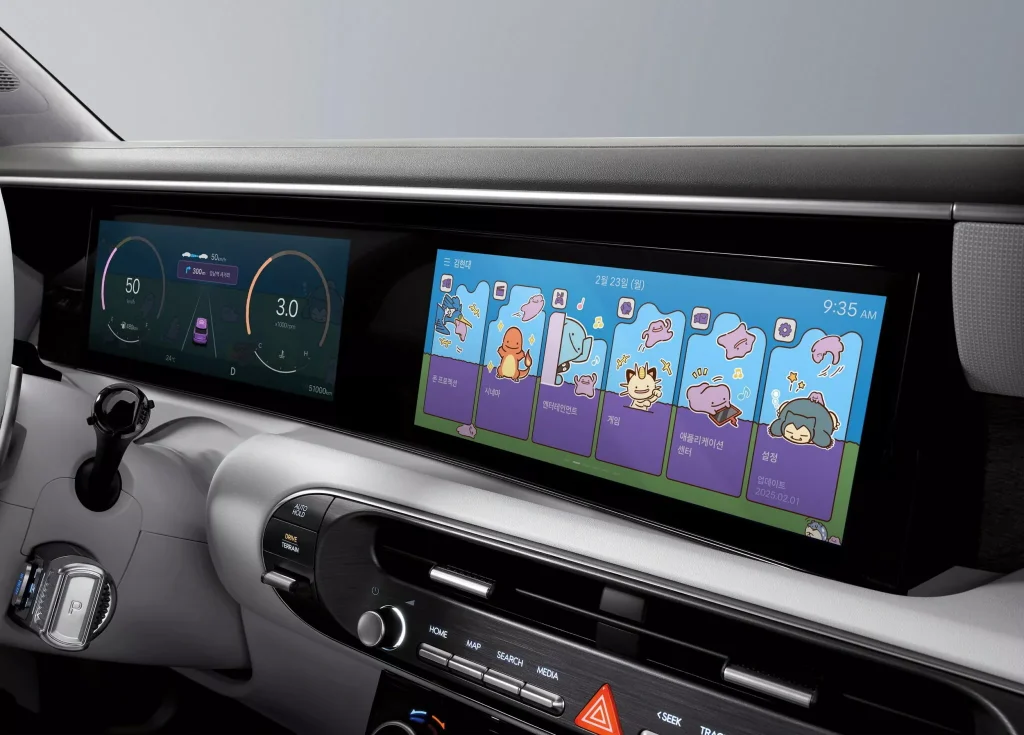 Hyundai จัดความน่ารักแบบแสนโวลต์กับแผง Dashboards รถ EV ในธีม Pokemon 6 Pokemon