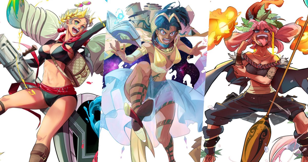 เมื่อประเทศต่าง ๆ ถูกถ่ายทอดมาเป็นภาพวาดตัวละครนักสู้ในแนวคิด Country Warriors