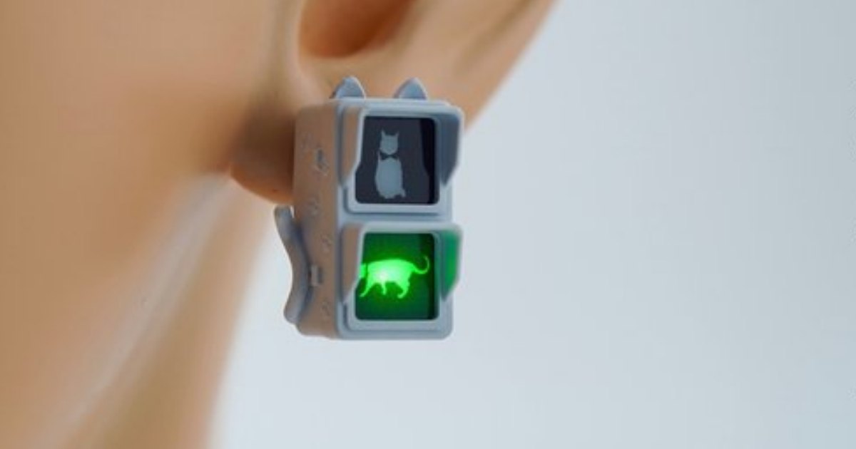 สร้างสรรค์ไปอีกกับต่างหูไฟจราจรจาก MarumaKoubo