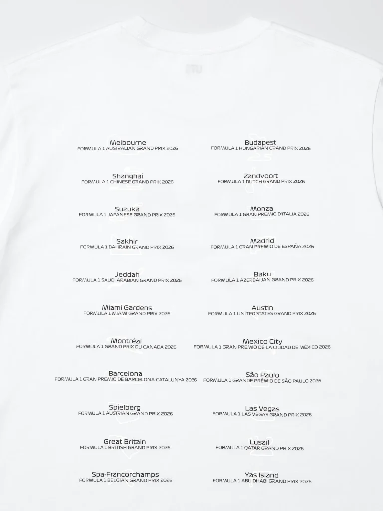 เรียบง่ายแต่เท่! UNIQLO x Disney x Formula 1® 4 Disney