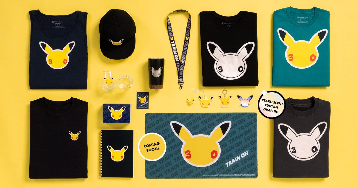 Pokemon Center ปล่อยคอลเลคชั่นใหม่ครบรอบ 30 ปี