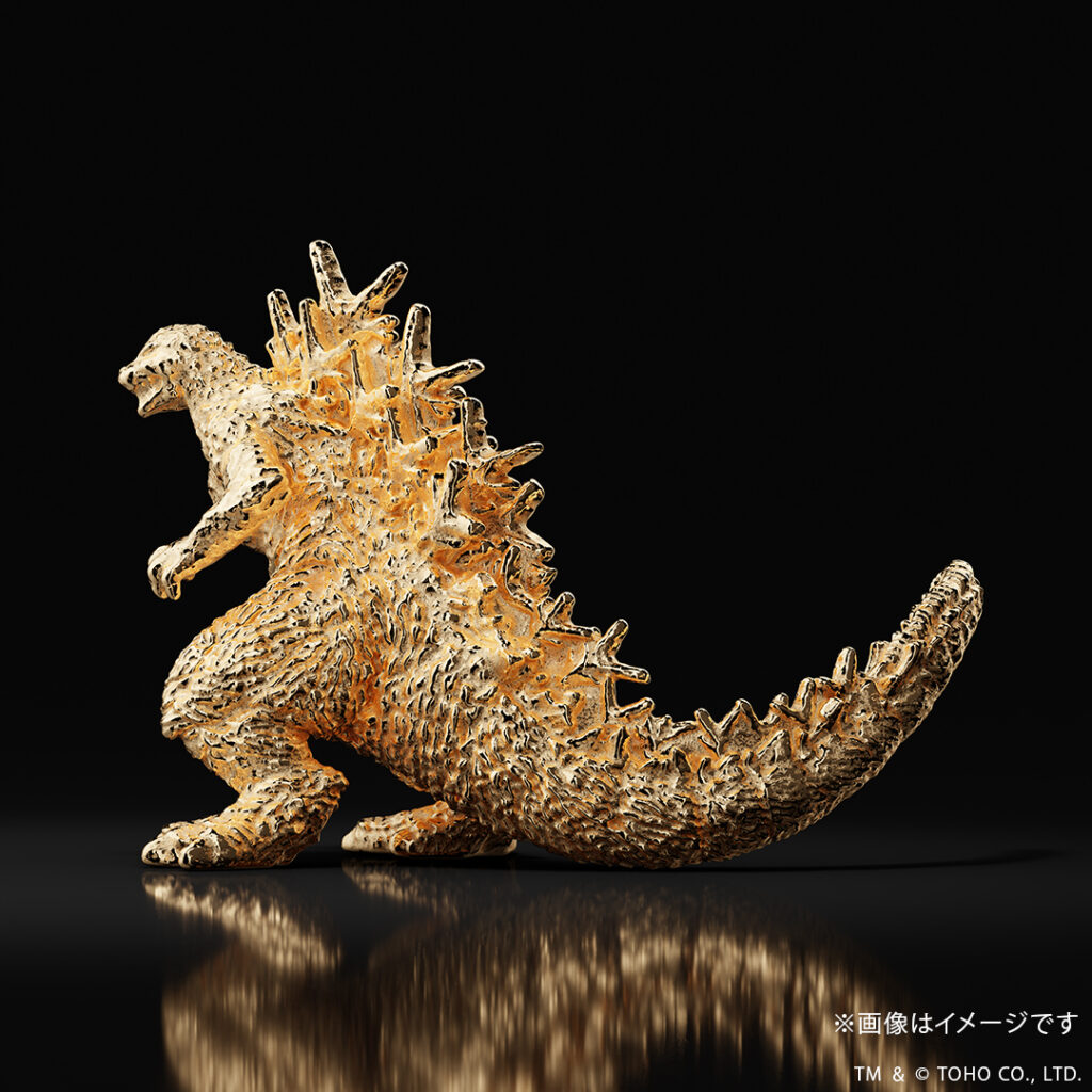 งานสะสมมาอีกแล้วกับฟิกเกอร์ทอง Godzilla 1.0 เวอร์ชั่นที่ 2 3 Godzilla