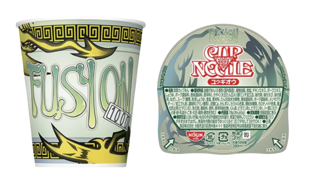 NISSIN เปิดขายบะหมี่ถ้วยรุ่นพิเศษ Yu-Gi-Oh! OCG Instant Fusion 2 Yu-Gi-Oh