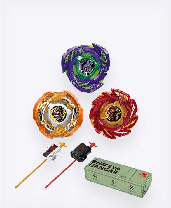 การร่วมมือของสองจักรวาล BEYBLADE X x EVANGELION 2 BEYBLADE