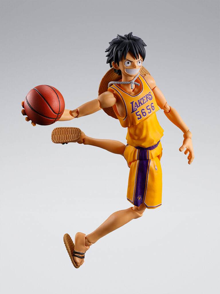 แอคชั่นฟิกเกอร์ Luffy จาก Onepiece ในชุดบาสเก็ตบอลทีมดัง S.H.Figuarts ส่งนำร่องมาก่อน 2 ทีม 3 Onepiece