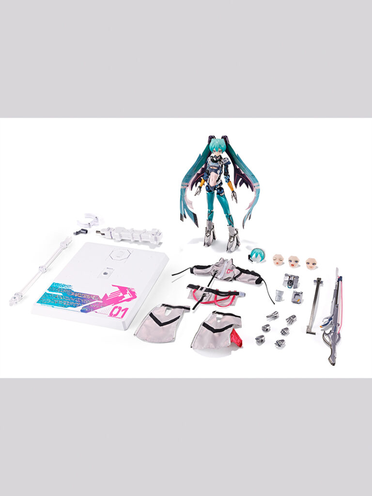 ฟิกเกอร์ Miku เวอร์ชั่น METAL BUILD เผยข้อมูลและภาพเพิ่มเติมแล้ว 5 ฟิกเกอร์ Miku เวอร์ชั่น METAL BUILD เผยข้อมูลและภาพเพิ่มเติมแล้ว