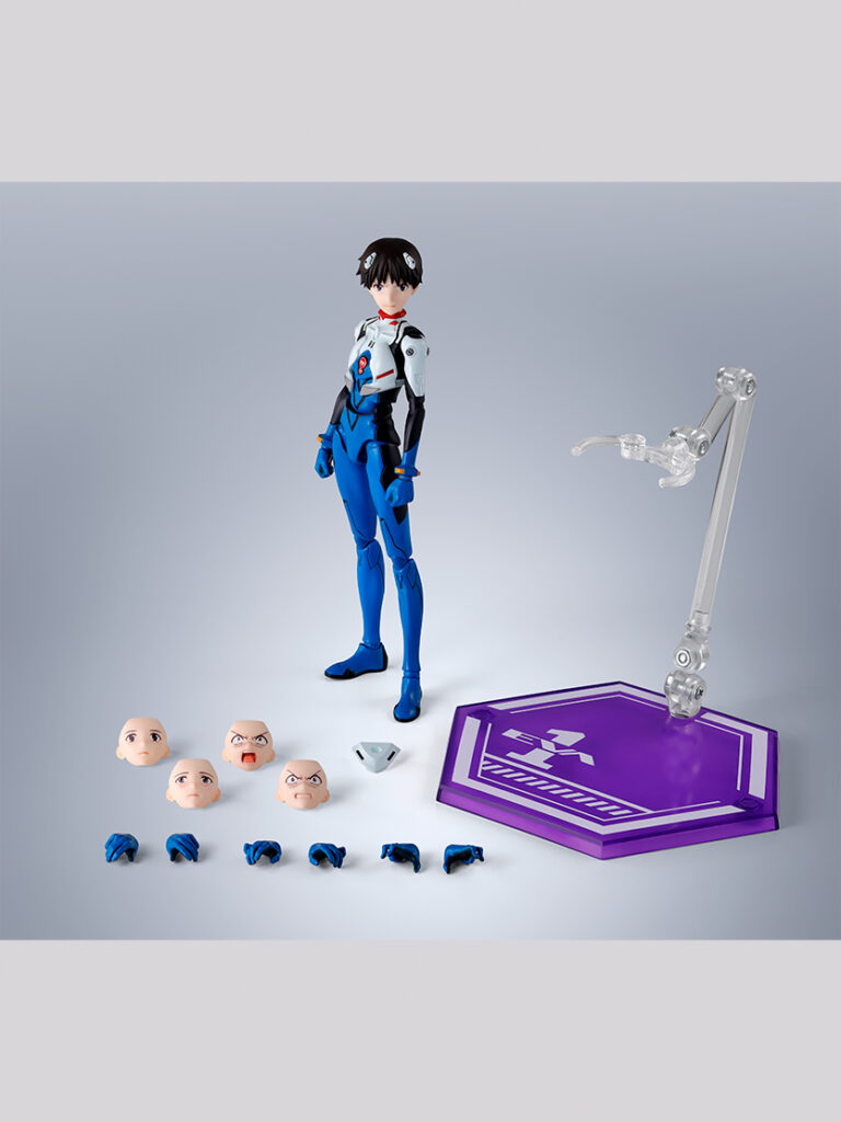 S.H.Figuarts เปิดตัวแอคชั่นฟิกเกอร์ ชินจิ จาก Evangelion 4 Evangelion