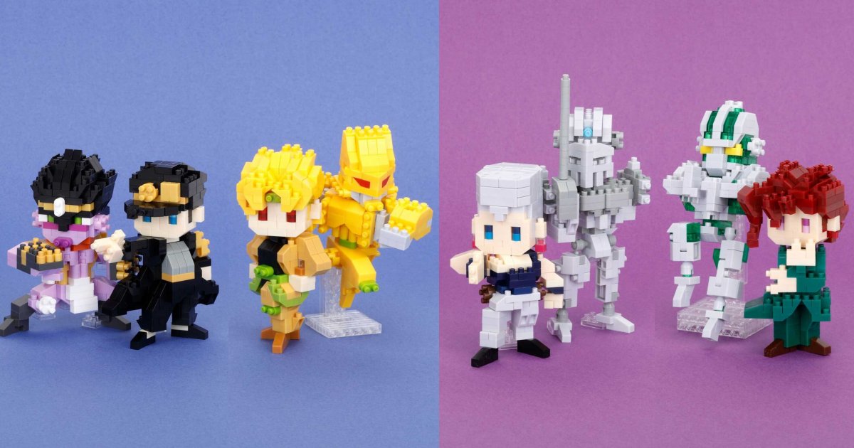 Nanoblock เปิดตัวคอลเลคชั่นใหม่จาก JoJo's Bizarre Adventure 1 Nanoblock เปิดตัวคอลเลคชั่นใหม่จาก JoJo's Bizarre Adventure