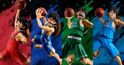 S.H.Figuarts ส่งแอคชั่นฟิกเกอร์ Luffy จาก ONE PIECE ในชุดบาสเก็ตบอลทีมดังเพิ่มแล้ว