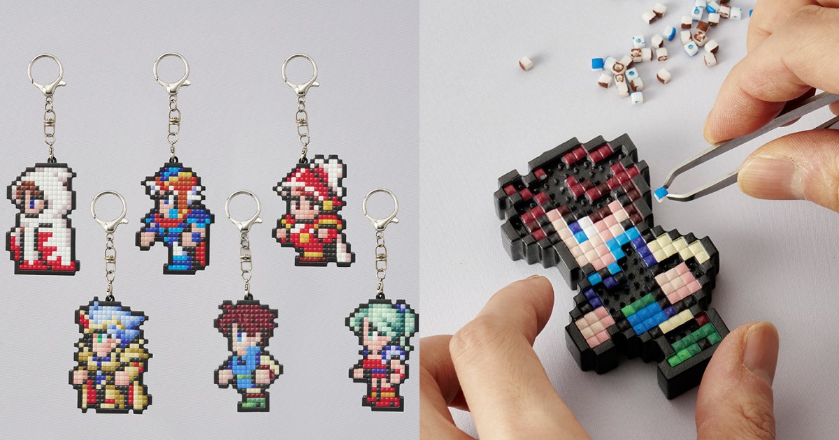 กล่องสุ่ม Final Fantasy Pixel Remaster มีสองชุดให้สะสม