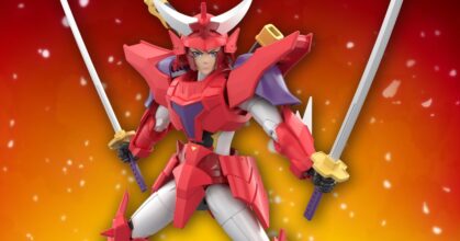 30MF Yoroi Shinden Samurai Troopers Burning Guy งานคุณภาพจาก Bandai Hobby