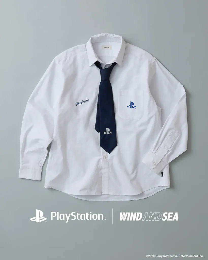 WIND AND SEA เปิดตัวคอลเลคชั่นที่สองของ PlayStation 25 PlayStation