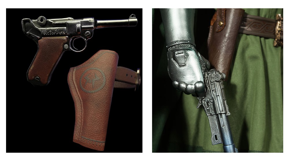 เมื่อพระเจ้าถือปืน ความหมายที่ซ่อนอยู่เบื้องหลังปืนพกของ Doctor Doom 5 Doctor Doom