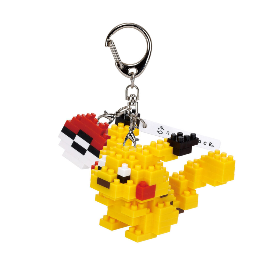 Kawada Toys เปิดตัวสินค้าใหม่พวงกุญแจ Nanoblock Pokemon 2 Pokemon