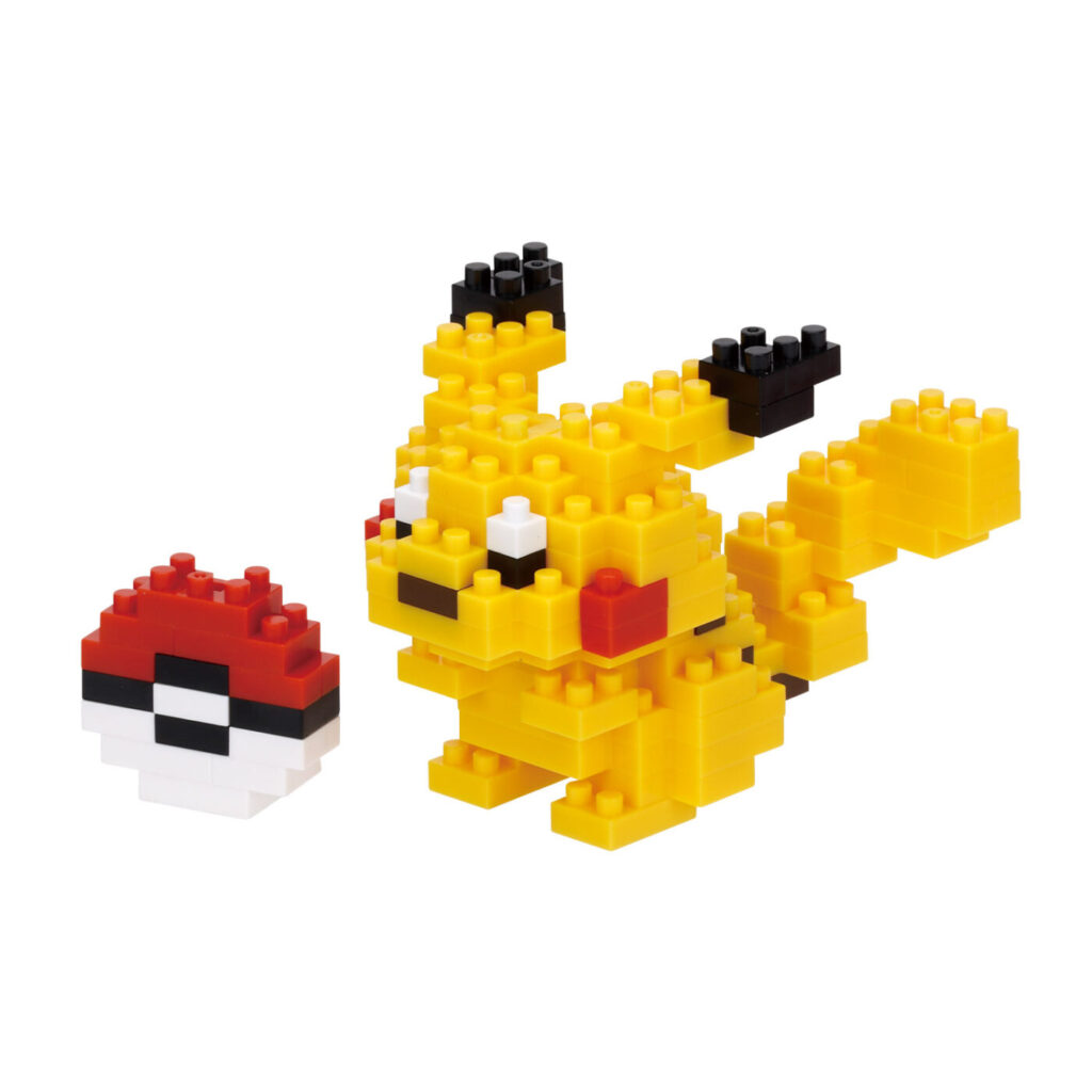 Kawada Toys เปิดตัวสินค้าใหม่พวงกุญแจ Nanoblock Pokemon 3 Pokemon