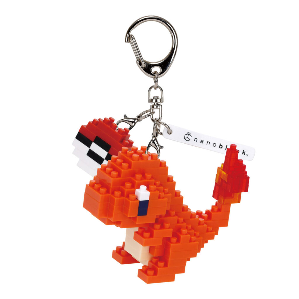Kawada Toys เปิดตัวสินค้าใหม่พวงกุญแจ Nanoblock Pokemon 4 Pokemon