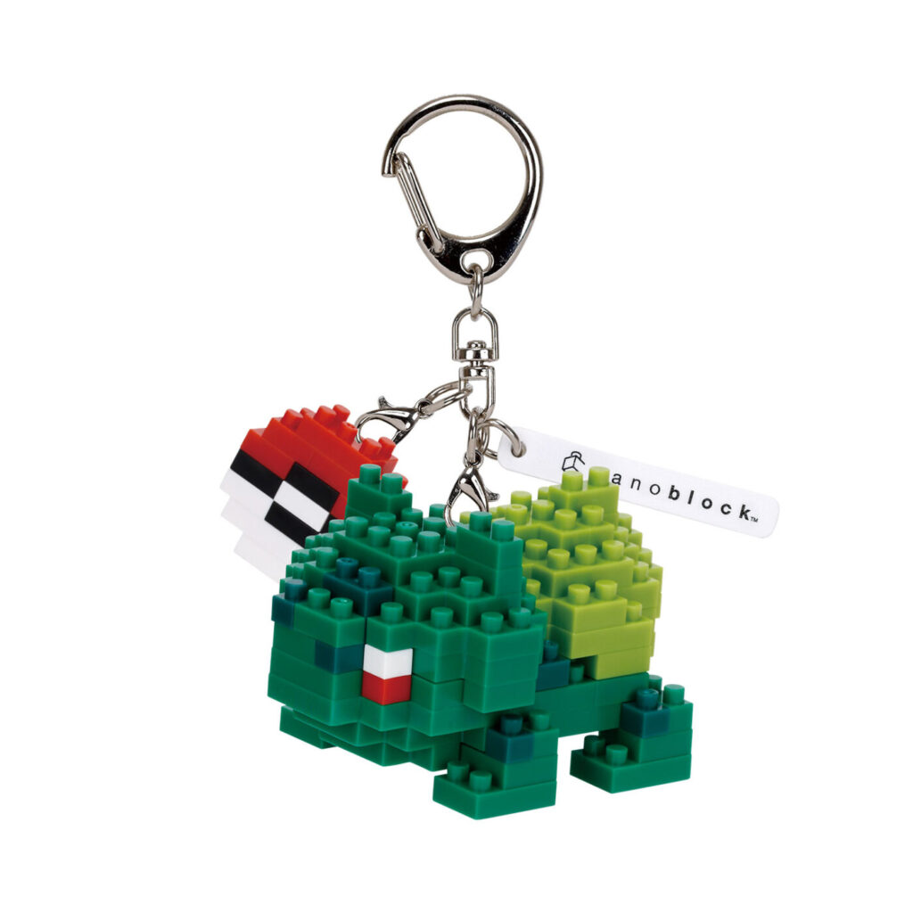 Kawada Toys เปิดตัวสินค้าใหม่พวงกุญแจ Nanoblock Pokemon 6 Pokemon
