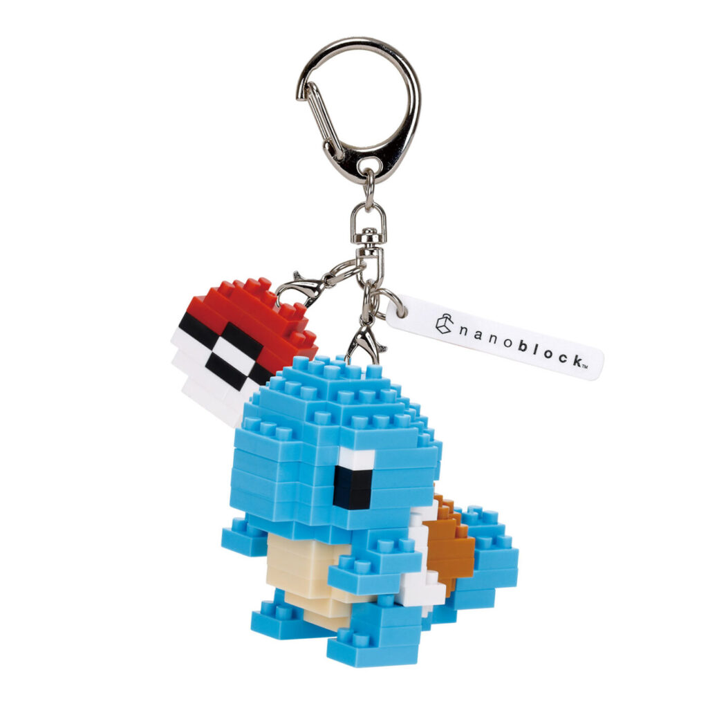 Kawada Toys เปิดตัวสินค้าใหม่พวงกุญแจ Nanoblock Pokemon 8 Pokemon