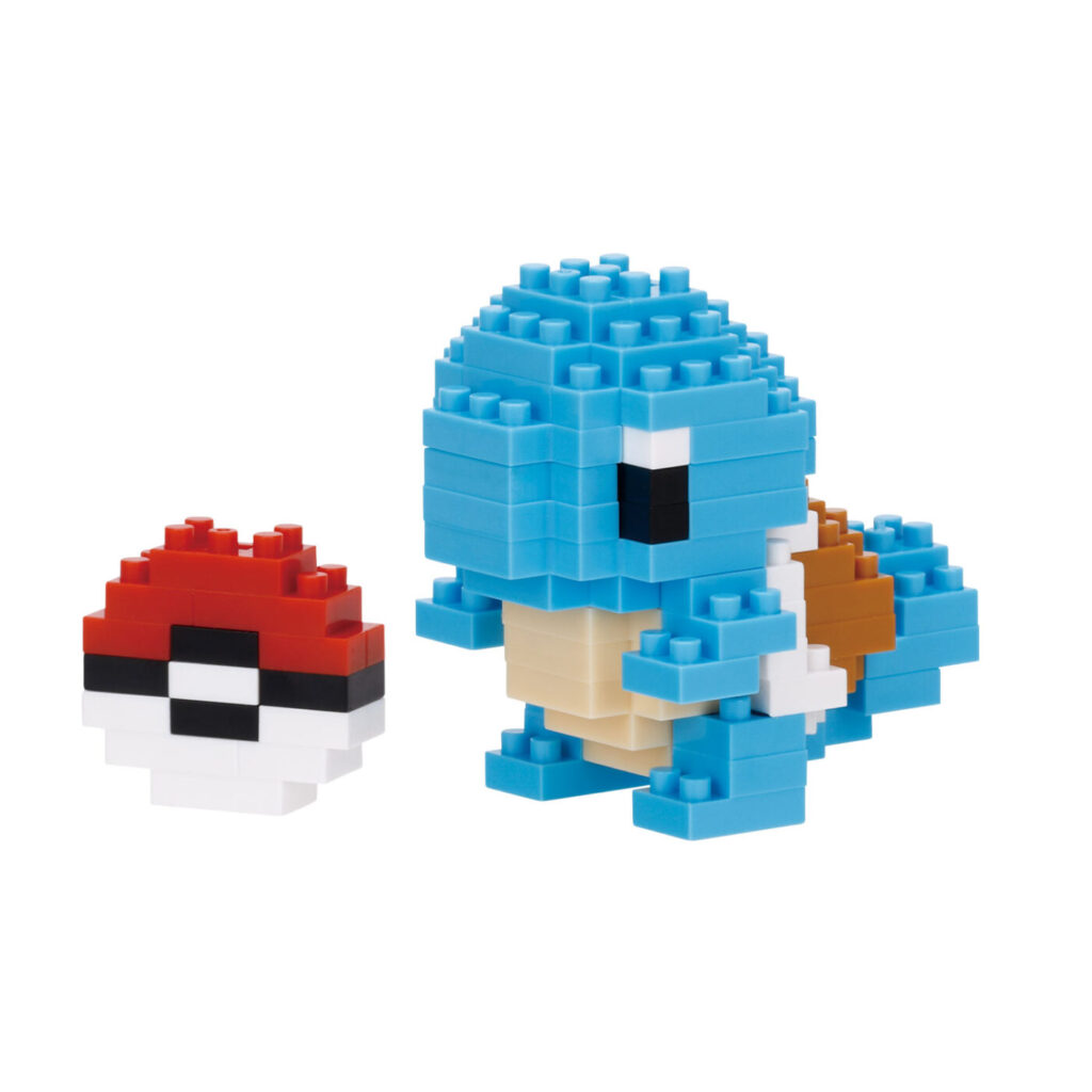 Kawada Toys เปิดตัวสินค้าใหม่พวงกุญแจ Nanoblock Pokemon 9 Pokemon