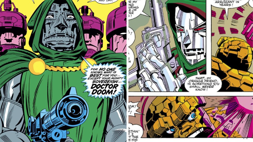 เมื่อพระเจ้าถือปืน ความหมายที่ซ่อนอยู่เบื้องหลังปืนพกของ Doctor Doom 7 Doctor Doom