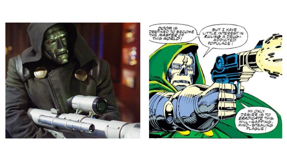 เมื่อพระเจ้าถือปืน ความหมายที่ซ่อนอยู่เบื้องหลังปืนพกของ Doctor Doom 8 Doctor Doom