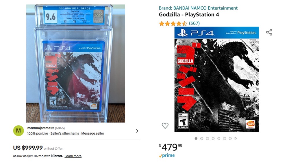 Godzilla PS4