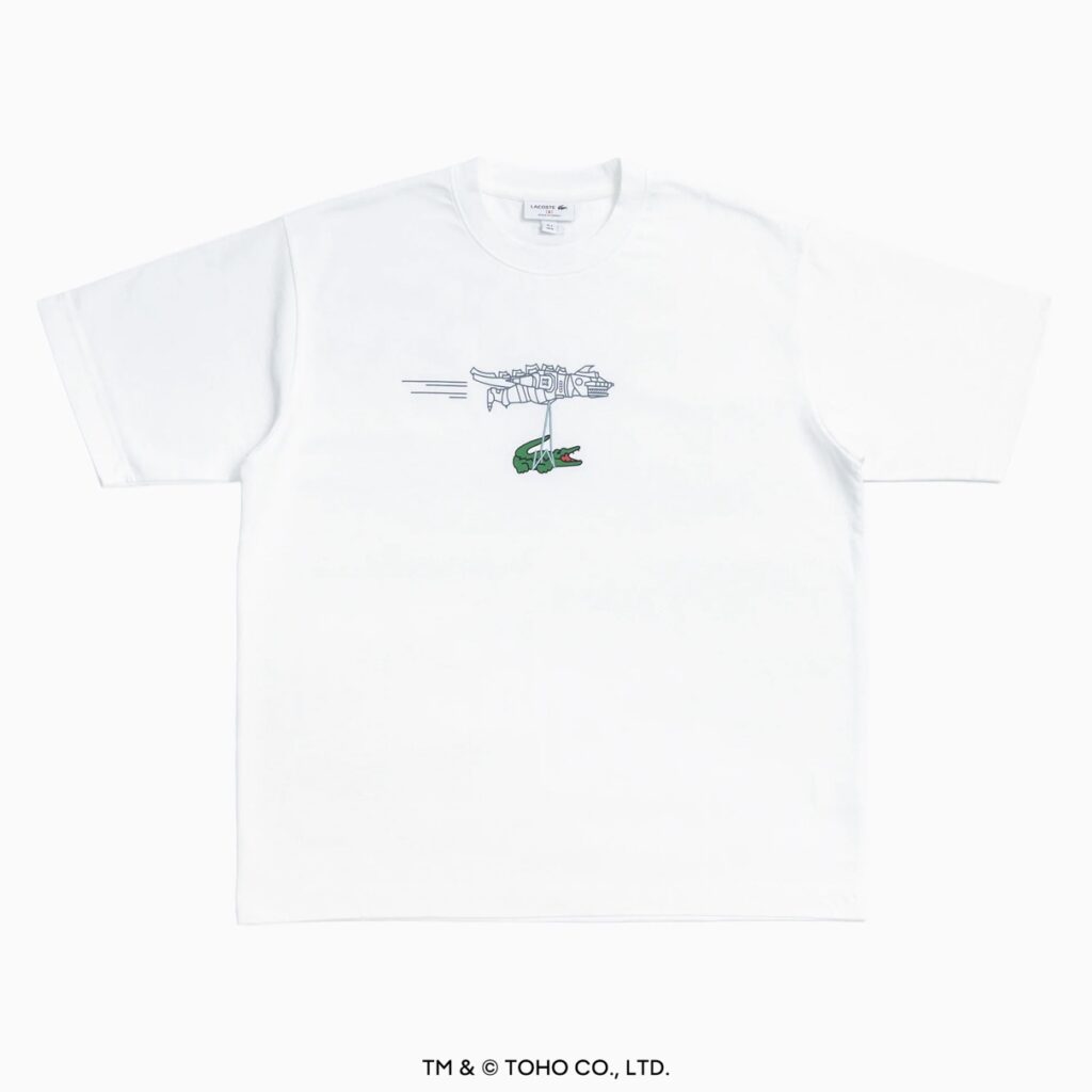 เครื่องแต่งกายคอลเลคชั่นพิเศษปี 2026 กับ LACOSTE x GODZILLA 2.0 6 GODZILLA