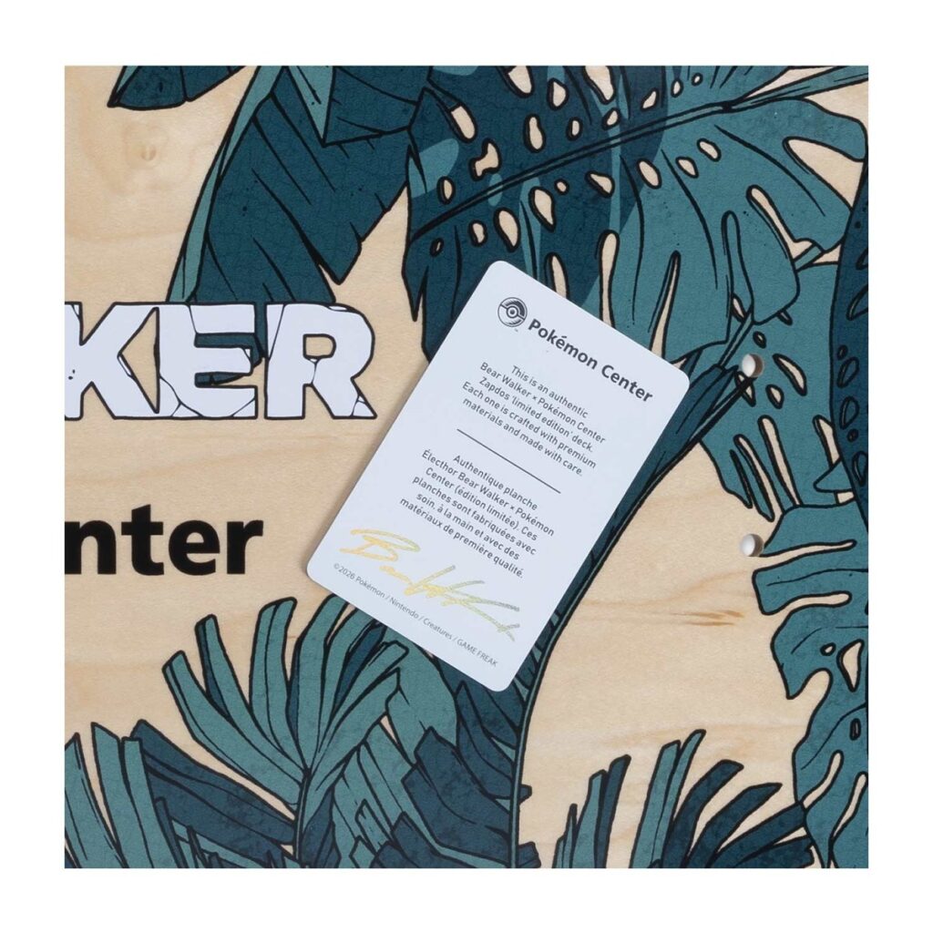 Pokemon Center ส่งสินค้าเอาใจเด็กบอร์ดกับแผ่นสเก็ตบอร์ดลายมอนสเตอร์จาก Pokemon 5 Pokemon