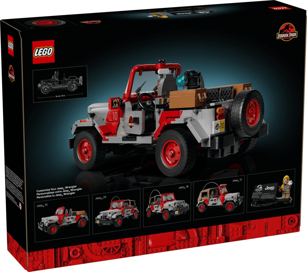 LEGO Jurassic Park Jeep Wrangler
