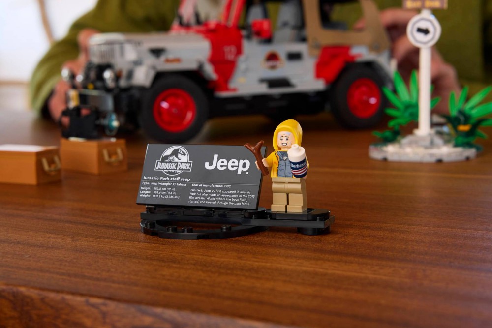 LEGO Jurassic Park Jeep Wrangler เปิดตัว! ชุดสะสมสุดเท่สำหรับแฟนโลกล้านปี
