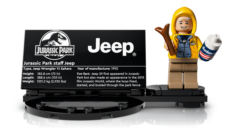 LEGO Jurassic Park Jeep Wrangler เปิดตัว! ชุดสะสมสุดเท่สำหรับแฟนโลกล้านปี