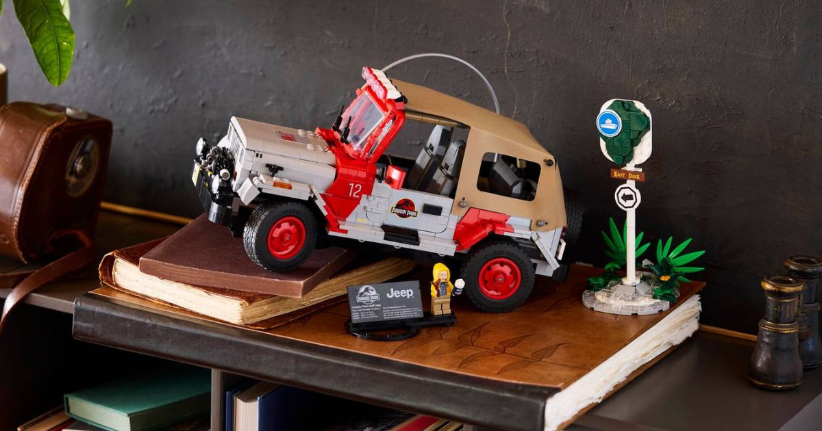 LEGO Jurassic Park Jeep Wrangler เปิดตัว! ชุดสะสมสุดเท่สำหรับแฟนโลกล้านปี