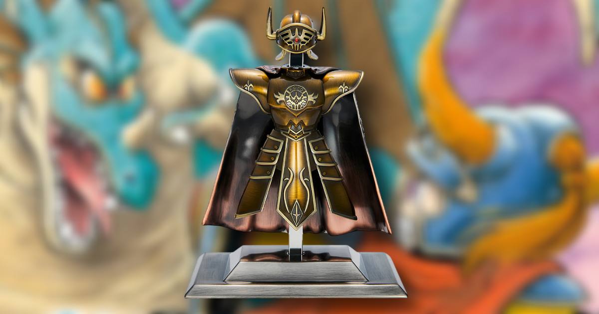 ฟิกเกอร์ชุดเกราะ Dragon Quest Metallic รุ่นฉลองครบ 40 ปี